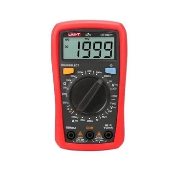 Miernik kieszonkowy 1999 [V, A, om] NCV, Uni-T UT-33D+