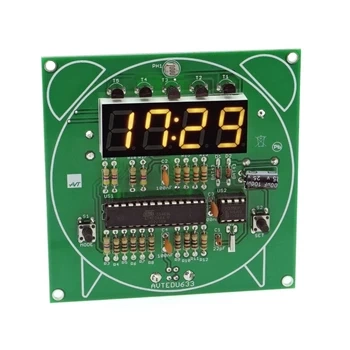 Zegar z budzikiem. Zestaw DIY do nauki lutowania AVT EDU633