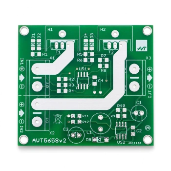 Automatyczny przełącznik źródeł zasilania - PCB do projektu AVT 5658