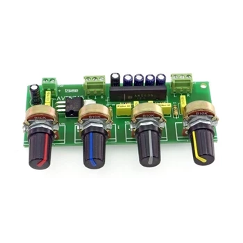 Przedwzmacniacz stereo z regulacją barwy dźwięku - zlutowany KIT AVT 5745