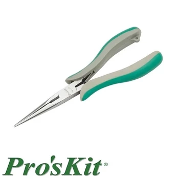 Szczypce płaskie długie 154mm, Proskit PM-712