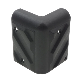 Narożnik plastikowy 4x6cm czarny, typ 5