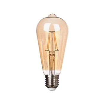 Żarówka LED E27 Filament Vita ST64 650lm 6W 2200K amber