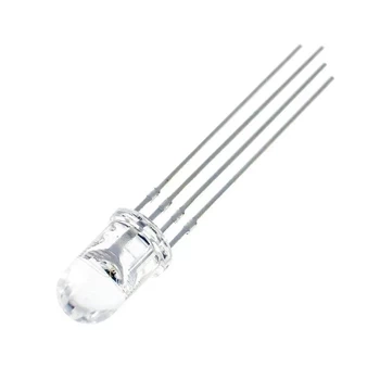 Dioda LED f5 trójkolorowa RGB 5000mcd wk