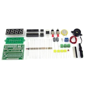 Prosty zegar LED, niebieski wyświetlacz - KIT AVT 3132/BL