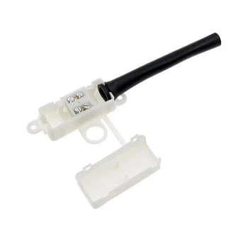 Kostka elektryczna 2-polowa 250 V~ 10 A w obudowie z odgiętką 7 cm, KOSTKA2