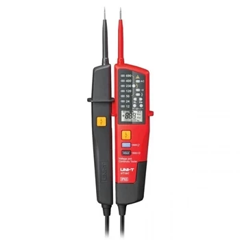 Tester napięcia Uni-T UT-18C, do 690 V AC/DC, wyświetlacz LCD, test RCD, detekcja fazy, IP65