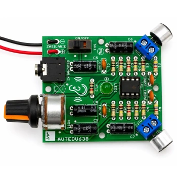 Super Ucho. Zestaw DIY do nauki lutowania AVT EDU638