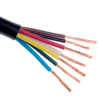 Przewód YLY-s samochodowy wielożyłowy, linka 7x0.5mm2, 1mb