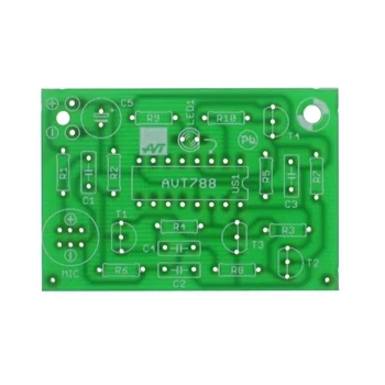 Lampka LED reagująca na klaśnięcie: klaskacz, włącznik dźwiękowy - PCB do projektu AVT 788