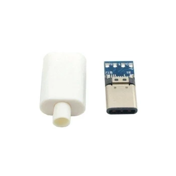 Wtyk USB-C 3.1 do montażu na przewodzie i naprawy kabla połączeniowego
