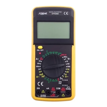 Miernik 1999 [V, A, om, F, Hz, temp] CEM DT-9208A