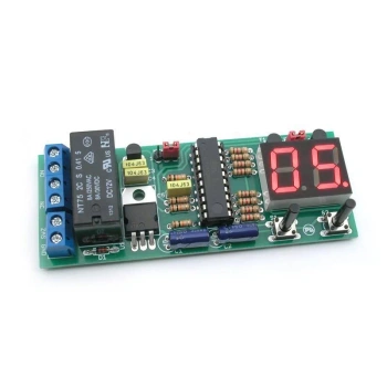 Programowany cykliczny przekaźnik czasowy 1-99 s/min - KIT AVT 1820