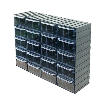 Magazynek szufladkowy modułowy - 20 szufladek, Konger PP2020