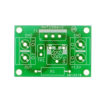 Regulator obrotów wentylatora - PCB do projektu AVT 1596