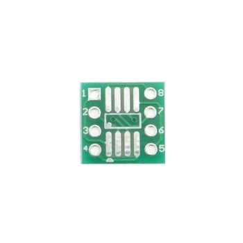 Adapter płytkowy SOP8 / SOIC8 na DIP8 do prototypowania układów SMD, PU05
