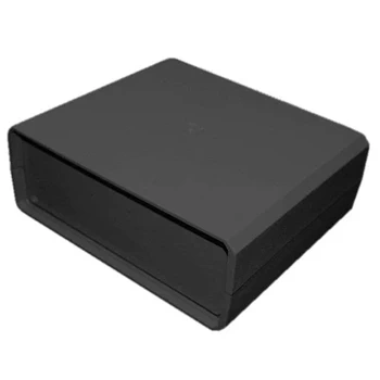 Obudowa uniwersalna KM-60, 159 × 140 × 60 mm, ABS, czarna, z panelem, Maszczyk