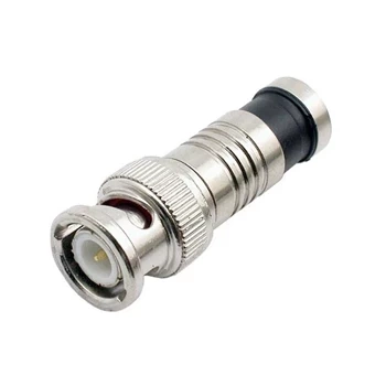 Wtyk BNC na kabel RG6 kompresowany