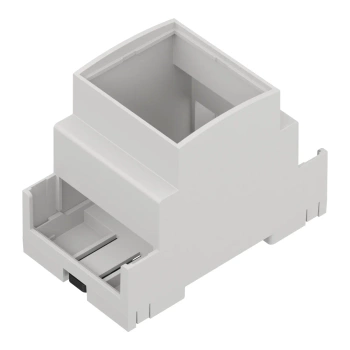 Obudowa modułowa na szynę DIN ZD1003J, 90 × 53,7 × 65,2 mm, ABS, szara, Kradex