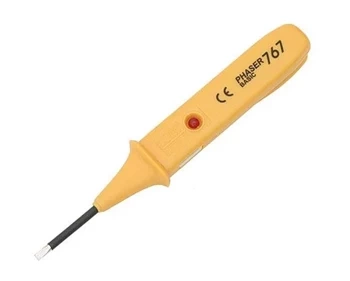 Próbnik napięcia AC do 500 V, DC do 60 V, test ciągłości do 1 Mom, Fazer 767