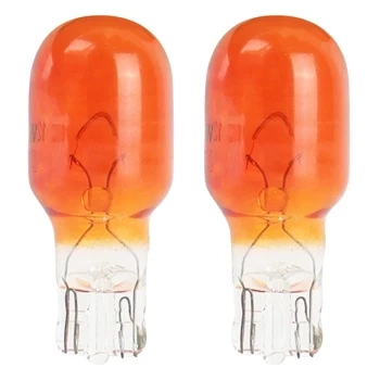Żarówka samochodowa halogenowa T15 WY16W W2.1x9.5d 12V AMBER, 2szt AMIO-02550