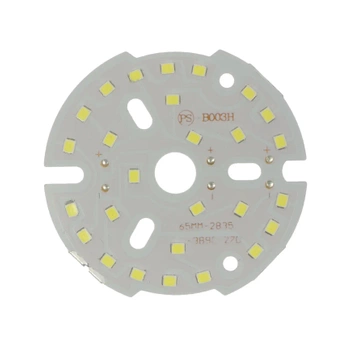 Moduł LED 27 LED 2835 10W 37-41V, d=65mm, 700-800lm, biały 6000K-6500K