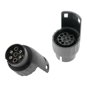 Adapter gniazda przyczepy 7 na 13 pin, 12 V, reduktor model E1338 KAMAR