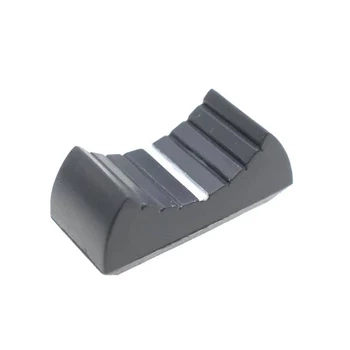 Gałka do potencjometru suwakowego - ciemnoszara 24x11x11mm na trzpień 8mm