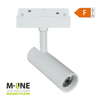 Reflektor szynowy magnetyczny 10W 800lm 4000K biały M-LINE