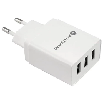 Ładowarka USB 3.4A, ładowarka sieciowa iQ Smart Charging, everActive SC300