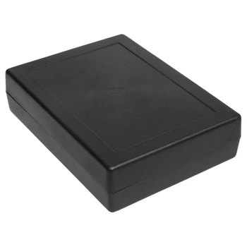 Obudowa uniwersalna Z33, 140 × 190 × 46 mm, ABS, czarna, z panelami bocznymi, Kradex