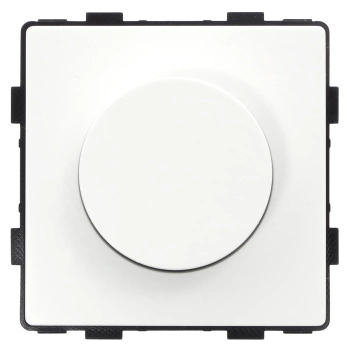 Ściemniacz 500W (80W LED) biały podtynkowy (moduł bez ramki) - TAWOIA Glass