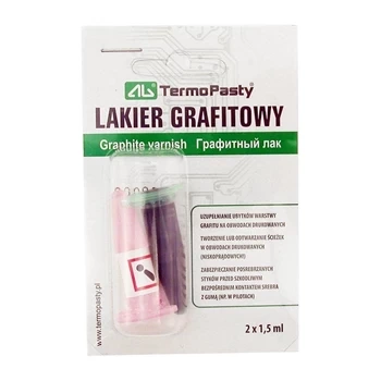 Lakier grafitowy - fiolka - AGTermoPasty AGT-022