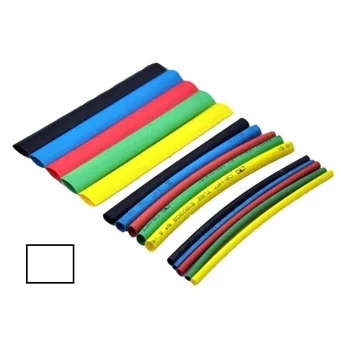 Koszulka termokurczliwa 1.6/0.8 biała 1m