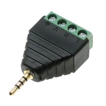 Wtyk jack 2.5 microjack, 4 pin ze złączem ARK