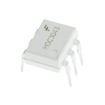 Optotriak MOC3043 400V 5mA DIP-6 z detekcją przejścia przez zero