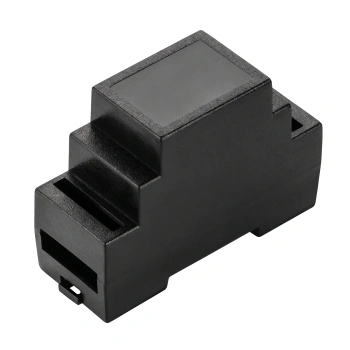Obudowa modułowa na szynę DIN Z103, 34,4 × 88,8 × 62,8 mm, ABS V0, czarna, Kradex