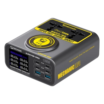 Super szybka stacja ładowania 135W GaN S-POWER PRO Mechanic