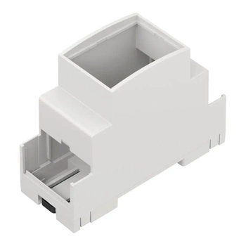 Obudowa modułowa na szynę DIN ZD1002J, 90 × 36 × 67 mm, ABS V0, jasnoszara, Kradex