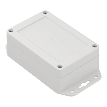 Obudowa hermetyczna z uchem ZP120.80.45 jasnoszara ABS