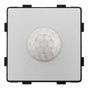 Czujnik ruchu PIR 200W (60W LED) grafitowy podtynkowy (moduł bez ramki) - TAWOIA Glass