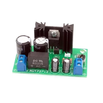 Uniwersalny moduł zasilający - wersja z regulowanym napięciem - zlutowany KIT AVT 727