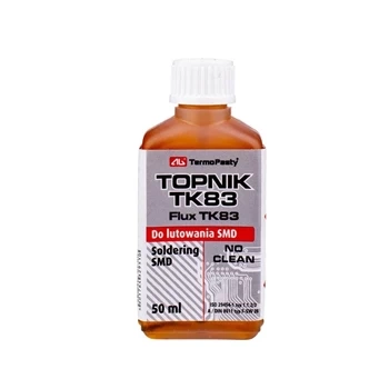 Topnik do lutowania FLUX TK83 - butelka z pędzelkiem 50ml - AGTermoPasty AGT-044