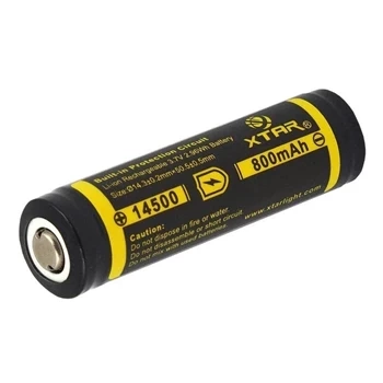 Akumulator Li-Ion 14500 3.7V 800mAh z zabezpieczeniem, Xtar