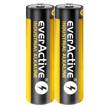 Baterie alkaliczne LR6 / AA 1,5 V, 2 szt., seria Industrial, everActive