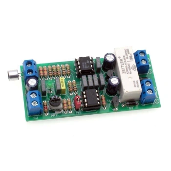 Klaskacz, włącznik dźwiękowy na jedno lub dwa klaśnięcia 12V - KIT AVT 3144