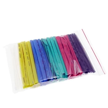 Zestaw koszulek termokurczliwych 120 szt. po 10 cm, mix kolorów i rozmiarów, HST-120B