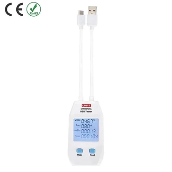 Tester USB Uni-T UT-658Dual, USB-A i USB-C, 4-24 V, do 5 A, QC 3.0