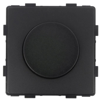 Ściemniacz 500W (80W LED) czarny podtynkowy (moduł bez ramki) - TAWOIA Glass