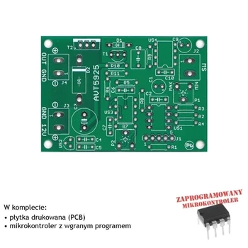 Symulator wschodu i zachodu słońca - PCB i mikroprocesor do projektu AVT 5925